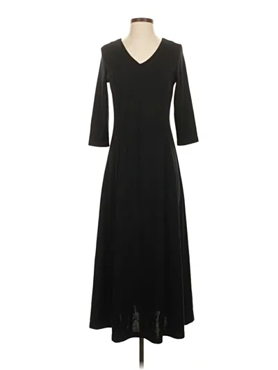 Pre-owned Coldwater Creek Casual Dress In Black