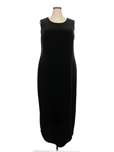 Pre-owned Coldwater Creek Casual Dress In Black