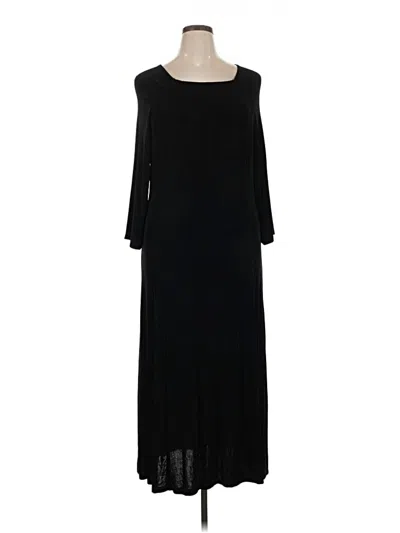 Pre-owned Coldwater Creek Casual Dress In Black