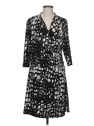 Pre-owned Coldwater Creek Casual Dress In Black