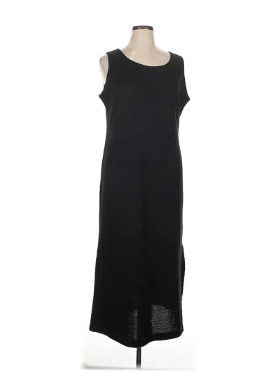 Pre-owned Coldwater Creek Casual Dress In Black
