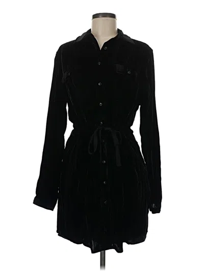 Pre-owned Coldwater Creek Casual Dress In Black
