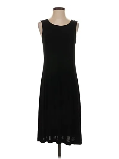 Pre-owned Coldwater Creek Casual Dress In Black