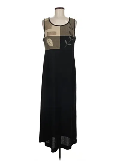 Pre-owned Coldwater Creek Casual Dress In Black
