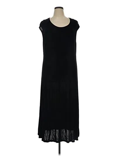 Pre-owned Coldwater Creek Casual Dress In Black