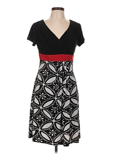 Pre-owned Coldwater Creek Casual Dress In Black