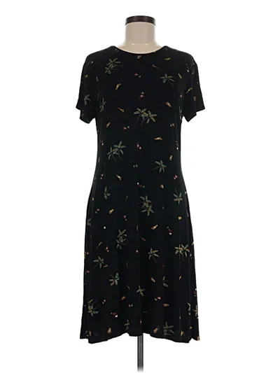 Pre-owned Coldwater Creek Casual Dress In Black