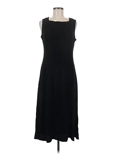 Pre-owned Coldwater Creek Casual Dress In Black