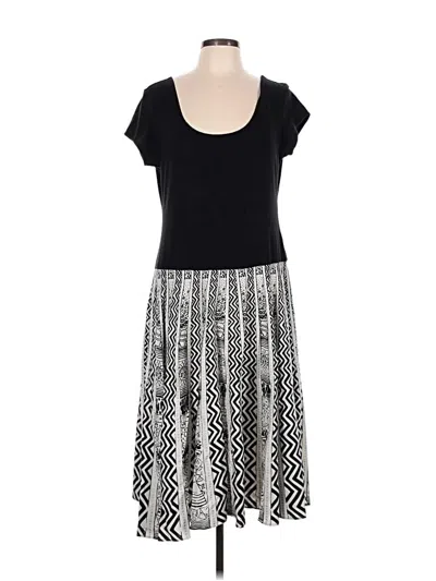 Pre-owned Coldwater Creek Casual Dress In Black