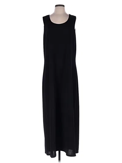 Pre-owned Coldwater Creek Casual Dress In Black