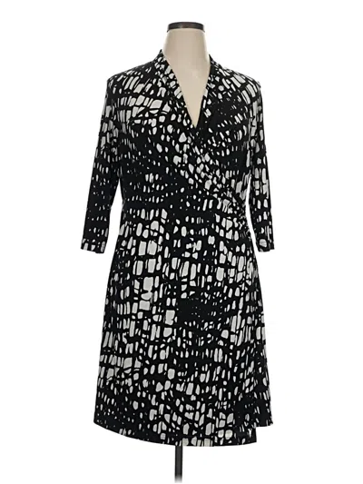 Pre-owned Coldwater Creek Casual Dress In Black