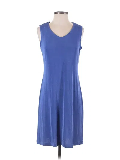Pre-owned Coldwater Creek Casual Dress In Blue