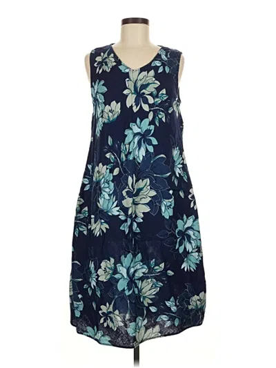 Pre-owned Coldwater Creek Casual Dress In Blue