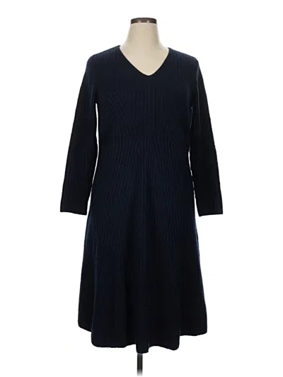 Pre-owned Coldwater Creek Casual Dress In Blue