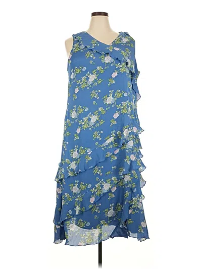 Pre-owned Coldwater Creek Casual Dress In Blue