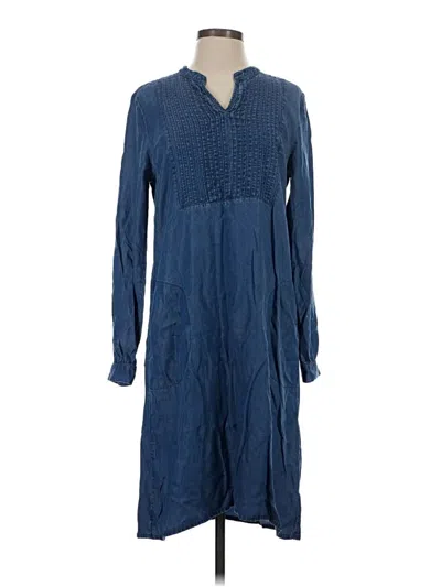 Pre-owned Coldwater Creek Casual Dress In Blue