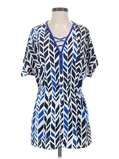Pre-owned Coldwater Creek Casual Dress In Blue