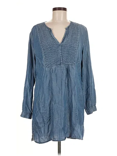 Pre-owned Coldwater Creek Casual Dress In Blue