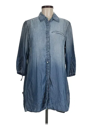 Pre-owned Coldwater Creek Casual Dress In Blue