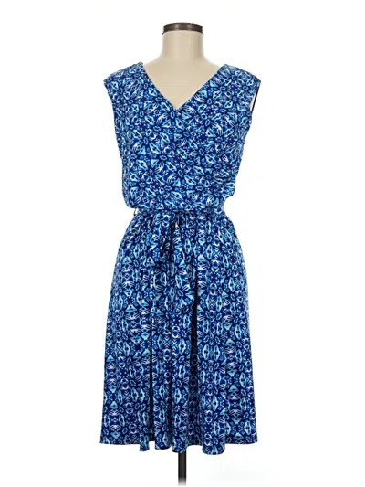 Pre-owned Coldwater Creek Casual Dress In Blue