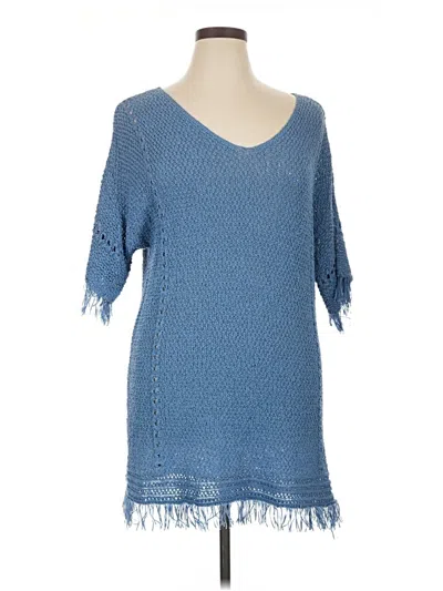 Pre-owned Coldwater Creek Casual Dress In Blue