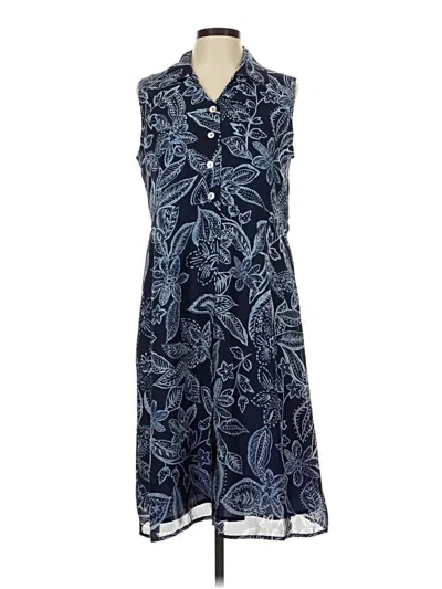 Pre-owned Coldwater Creek Casual Dress In Blue