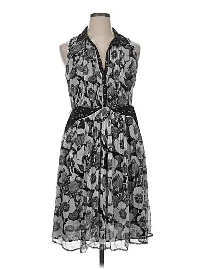 Pre-owned Coldwater Creek Casual Dress In Gray