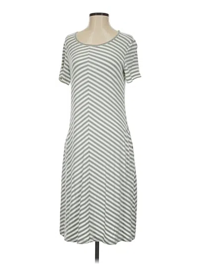 Pre-owned Coldwater Creek Casual Dress In Gray