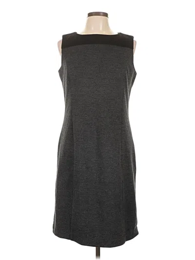 Pre-owned Coldwater Creek Casual Dress In Gray