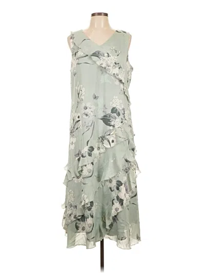 Pre-owned Coldwater Creek Casual Dress In Gray