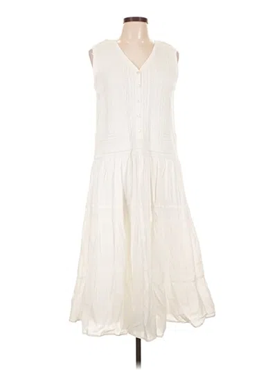 Pre-owned Coldwater Creek Casual Dress In Ivory