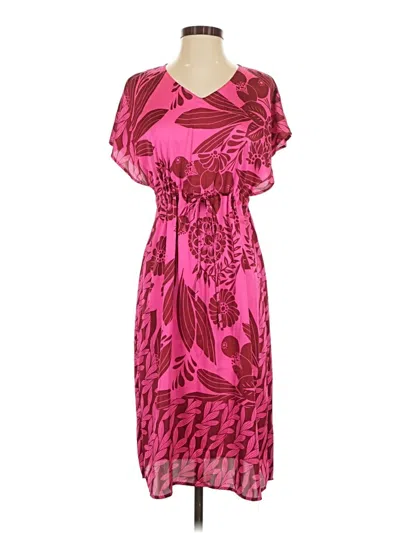 Pre-owned Coldwater Creek Casual Dress In Pink