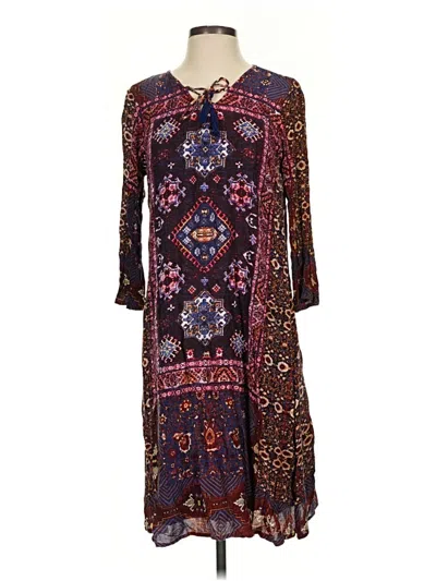 Pre-owned Coldwater Creek Casual Dress In Purple