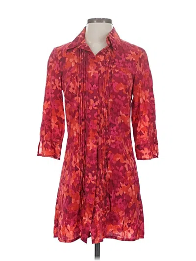 Pre-owned Coldwater Creek Casual Dress In Red