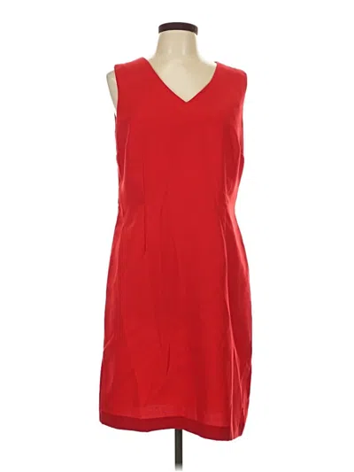 Pre-owned Coldwater Creek Casual Dress In Red