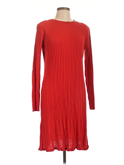 Pre-owned Coldwater Creek Casual Dress In Red