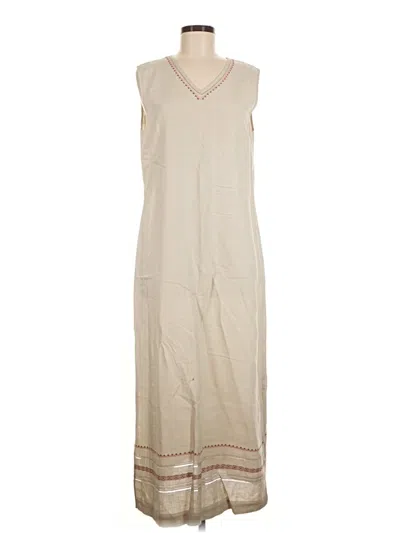Pre-owned Coldwater Creek Casual Dress In Tan