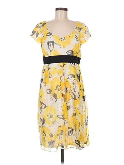 Pre-owned Coldwater Creek Casual Dress In Yellow