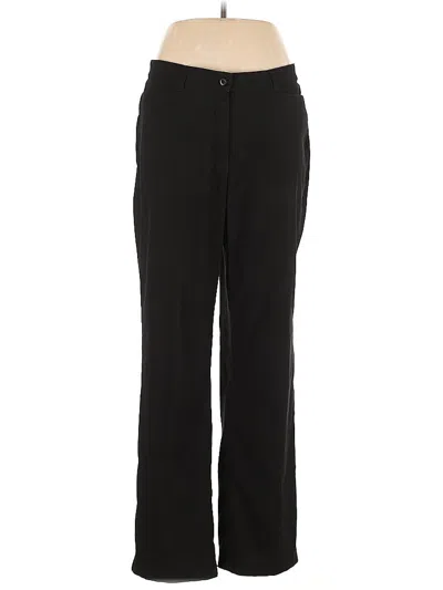 Pre-owned Coldwater Creek Casual Pants In Black