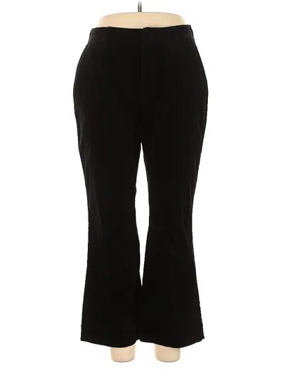 Pre-owned Coldwater Creek Casual Pants In Black