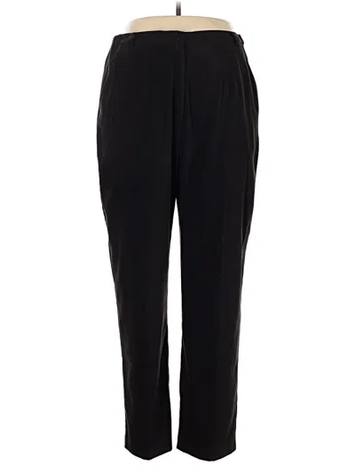 Pre-owned Coldwater Creek Casual Pants In Black
