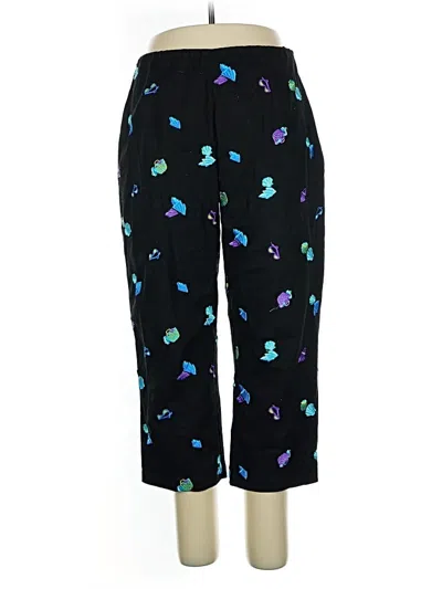 Pre-owned Coldwater Creek Casual Pants In Black