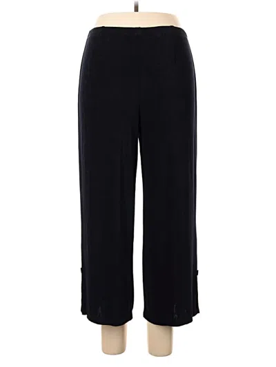 Pre-owned Coldwater Creek Casual Pants In Black