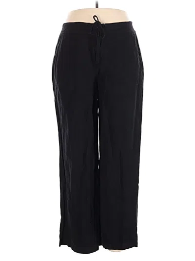 Pre-owned Coldwater Creek Casual Pants In Black