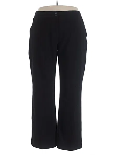 Pre-owned Coldwater Creek Casual Pants In Black