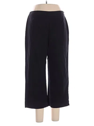 Pre-owned Coldwater Creek Casual Pants In Black