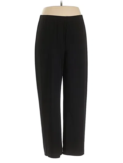 Pre-owned Coldwater Creek Casual Pants In Black