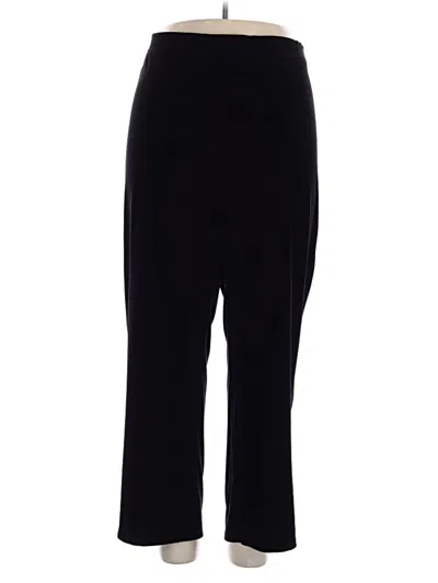 Pre-owned Coldwater Creek Casual Pants In Black