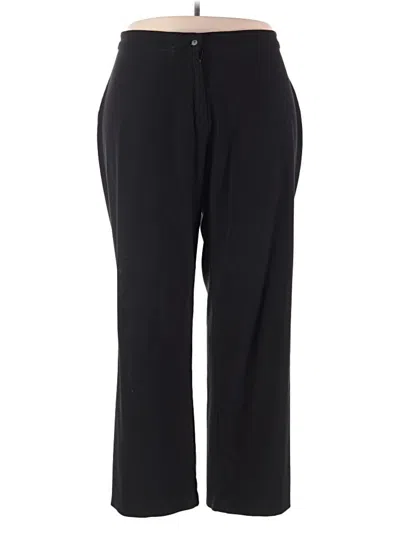 Pre-owned Coldwater Creek Casual Pants In Black