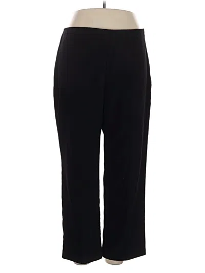 Pre-owned Coldwater Creek Casual Pants In Black